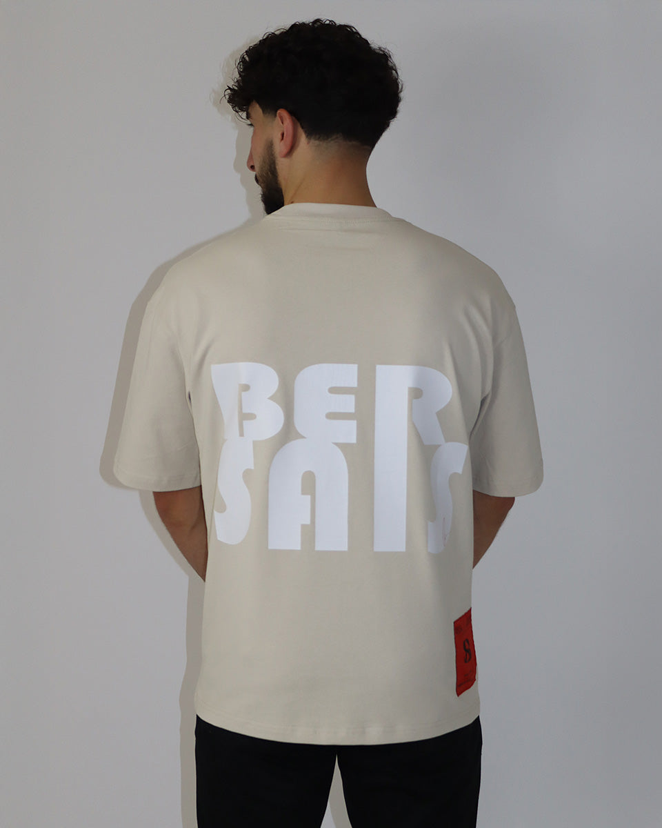 Oversized Tee Beige