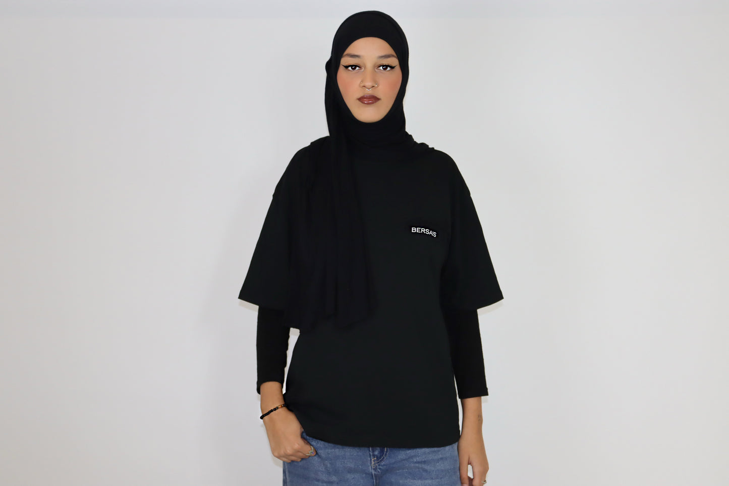 Oversized Tee Black Unisex